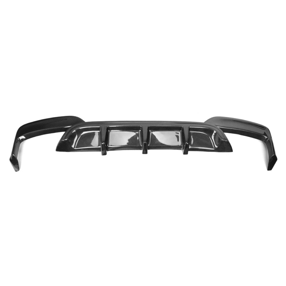 2013-2018 Bmw 6-Series/m6 Carbon Fiber Ak Style Rear Diffuser | F06/f12/f13