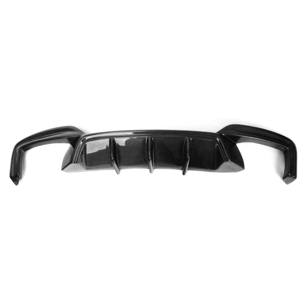 2013-2018 Bmw 6-Series/m6 Carbon Fiber M Performance Style Rear Diffuser | F06/f12/f13