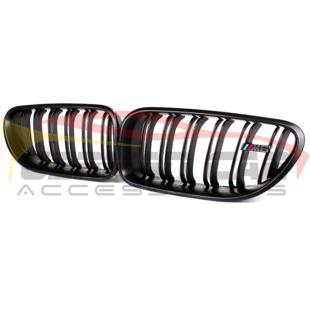 2013-2018 Bmw 6-Series/m6 Kidney Grilles | F06/f12/f13 Matte Black