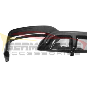 2013-2018 Bmw 6-Series/m6 Carbon Fiber Ak Style Rear Diffuser | F06/f12/f13