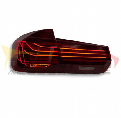 2013-2018 Bmw M3/3-Series Csl Style Laser Taillights | F80/F30