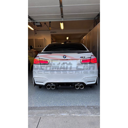 2013-2018 Bmw M3/3-Series Euro Clear Lci Style Taillights | F80/F30