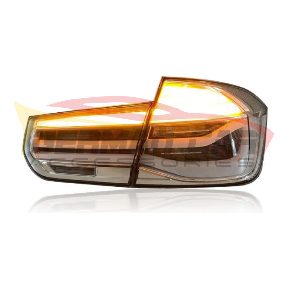 2013-2018 Bmw M3/3-Series Euro Clear Lci Style Taillights | F80/F30