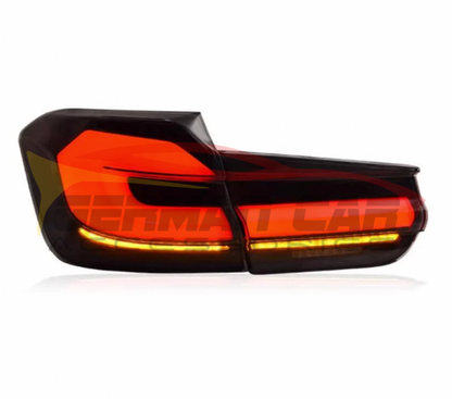 2013-2018 Bmw M3/3-Series F90 M5 3D Style Led Taillights | F80/F30