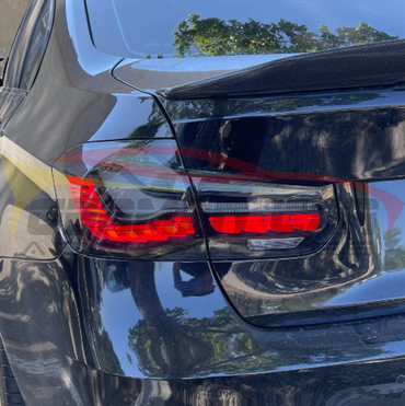 2013-2020 Bmw M3/3-Series Gts Style Oled Taillights | F80/F30 Smoked