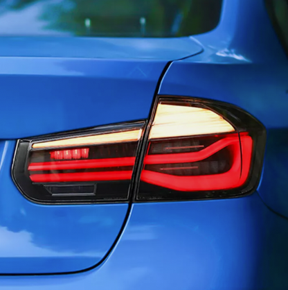 2013-2018 Bmw M3/3-Series Lci Style Sequential Taillights | F80/F30 Smoked