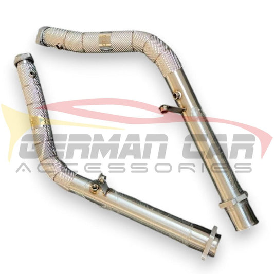 2013-2018 Mercedes G63 AMG Downpipes | W463 Yes Heat Shield / Racing Downpipe (No Cat) Downpipes