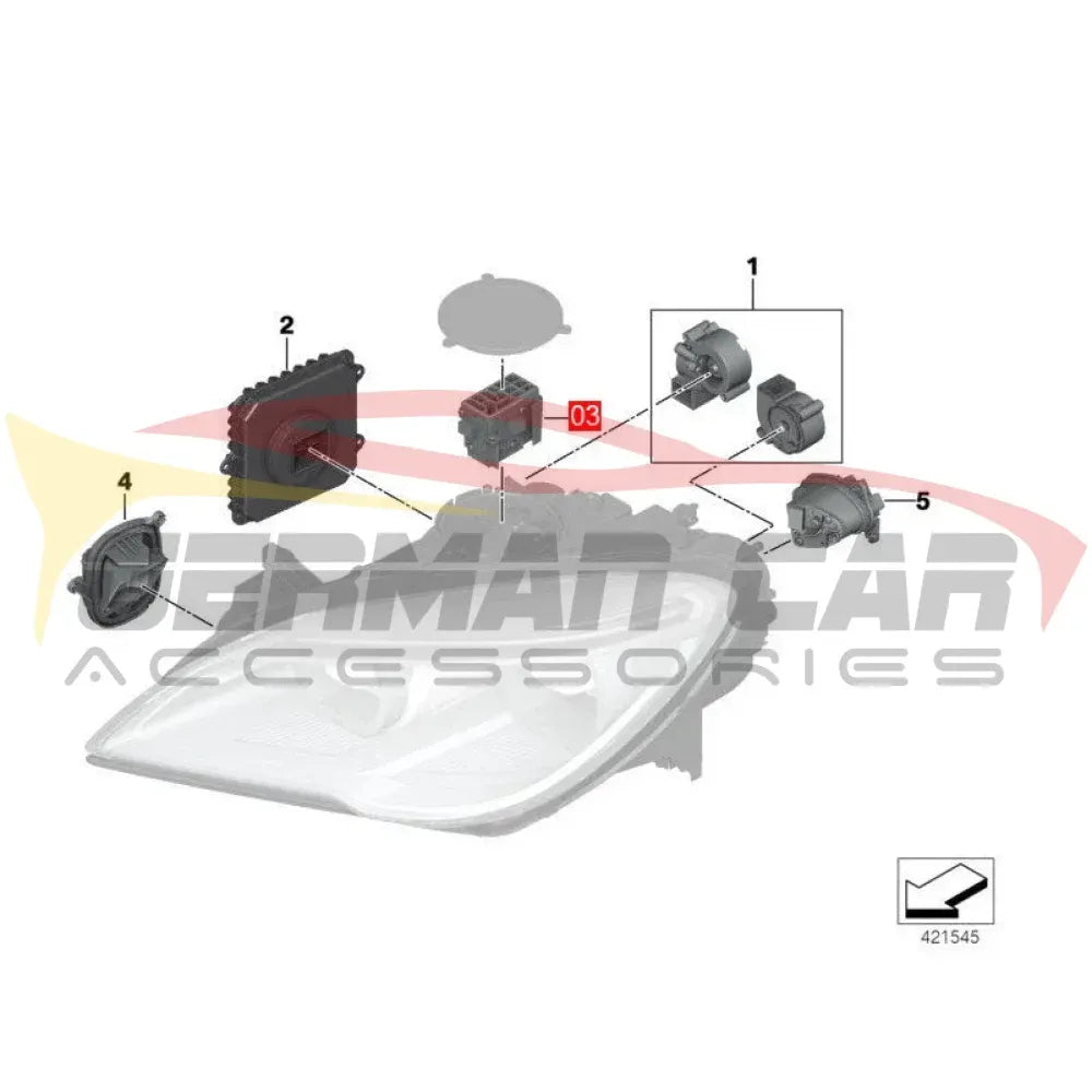 2013-2019 BMW 6-Series/M6 CSL Style Headlights Yellow DRL Modules | F06/F12/F13 DRL Modules
