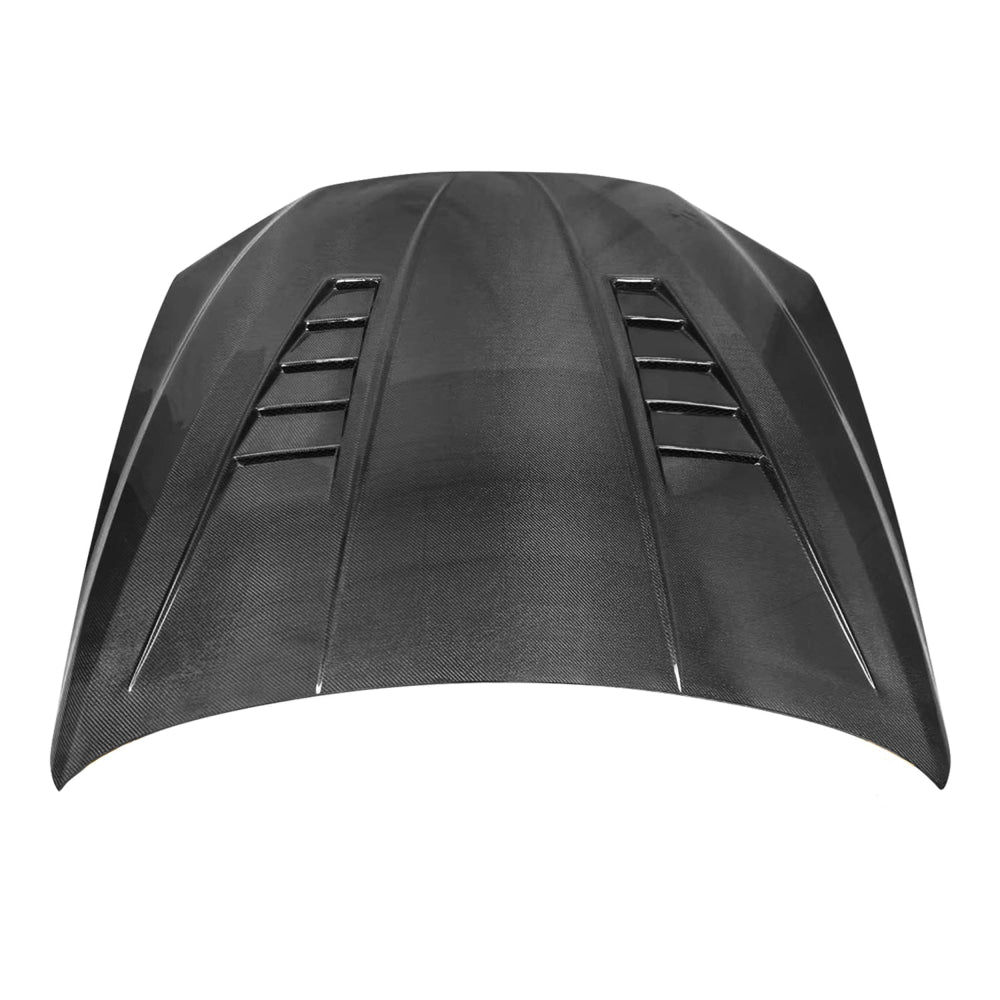 2013-2019 BMW 6-Series/M6 V Style Carbon Fiber Hood | F06/F12/F13 - Front Hood