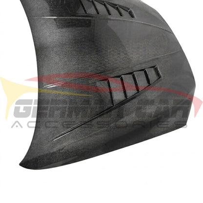 2013-2019 BMW 6-Series/M6 V Style Carbon Fiber Hood | F06/F12/F13 - Front Hood