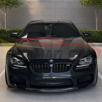 2013-2019 BMW 6-Series/M6 V Style Carbon Fiber Hood | F06/F12/F13 - Front Hood