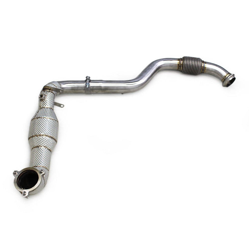 2013-2019 Mercedes CLA220/CLA250 Downpipe | W117/C117 Yes Heat Shield / Racing Downpipe (No Cat) Downpipes