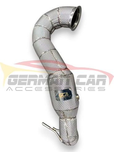 2013-2019 Mercedes CLA45 AMG Downpipe | W117 Yes Heat Shield / 200 Cell Euro 6 Sport High Flow Cat Downpipes