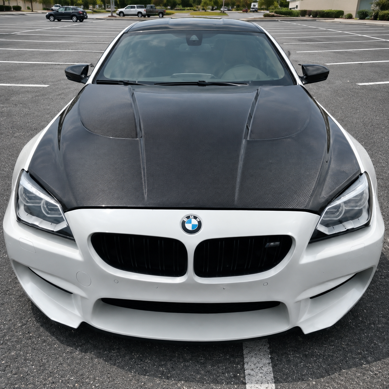 2013-2019 BMW 6-Series/M6 H Style Carbon Fiber Hood | F06/F12/F13