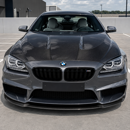 2013-2019 BMW 6-Series/M6 H Style Carbon Fiber Hood | F06/F12/F13