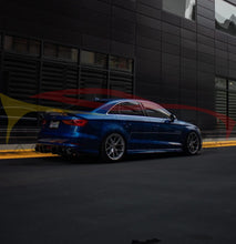 Load image into Gallery viewer, 2014-2016 Audi A3/S3 Carbon Fiber Diffuser With Led Brake Light | 8V Rear Diffusers
