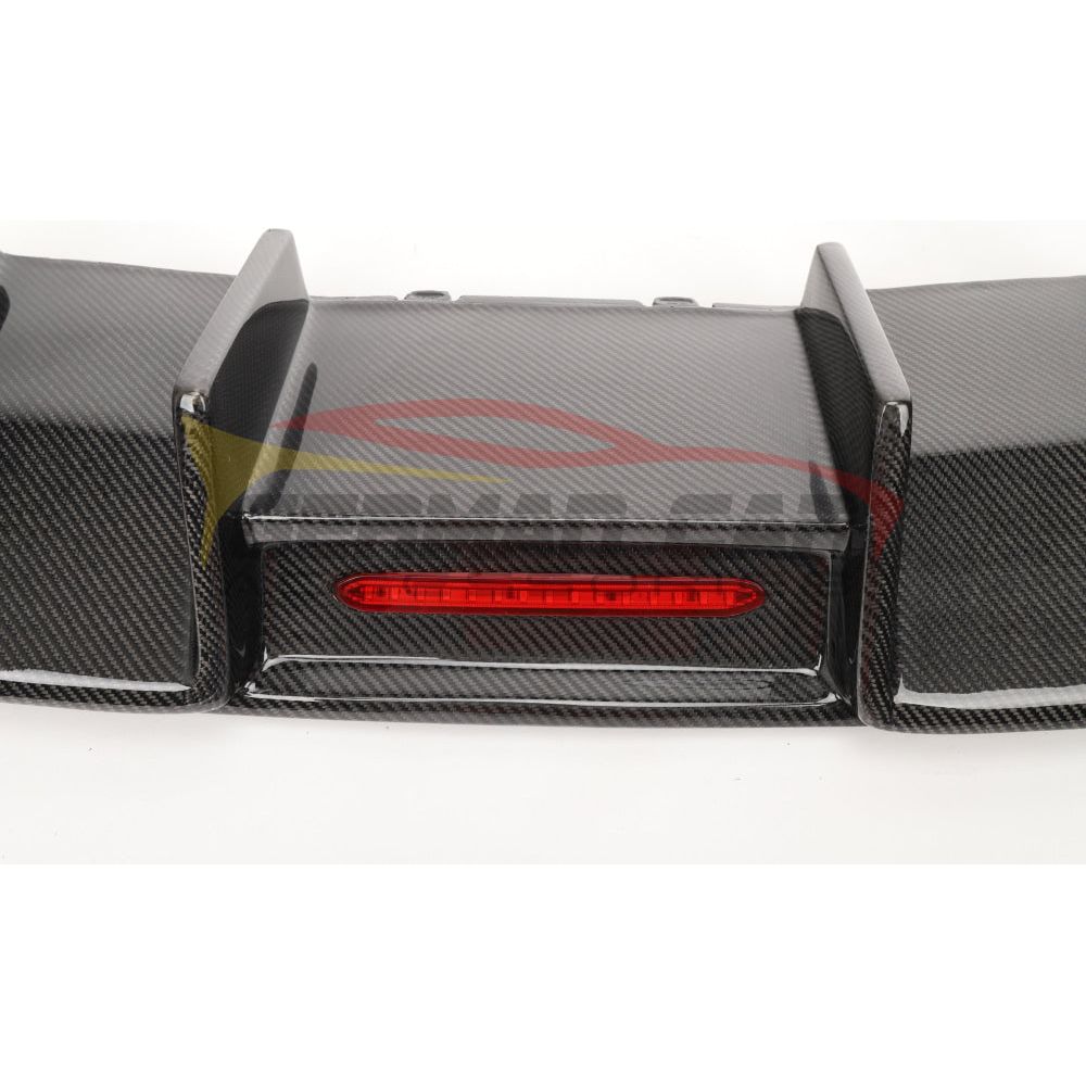 2014-2016 Audi A3/s3 Carbon Fiber Diffuser With Led Brake Light | 8V