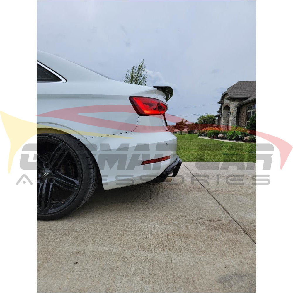 2014-2016 Audi A3/s3 Carbon Fiber Diffuser With Led Brake Light | 8V