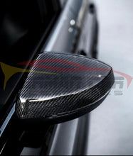 Load image into Gallery viewer, 2014-2016 Audi A3/S3/Rs3 Carbon Fiber Mirror Caps | 8V

