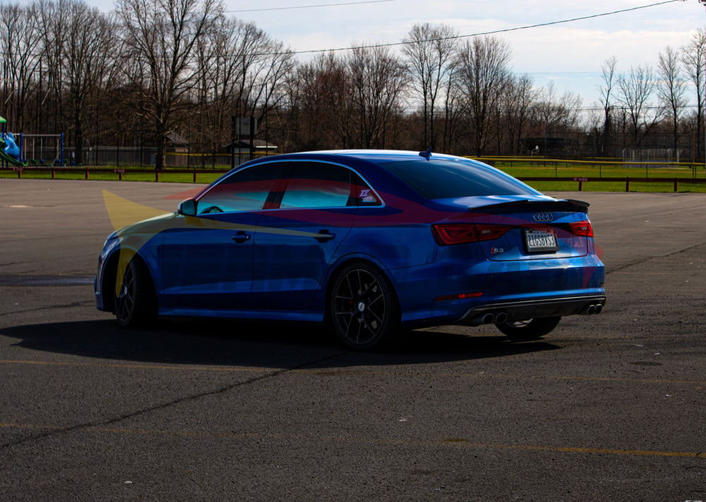 2014-2016 Audi A3/S3 V Style Carbon Fiber Trunk Spoiler | 8V A3/S3 - Rear Trunk Spoilers