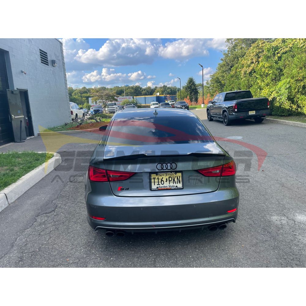 2014-2016 Audi A3/S3 V Style Carbon Fiber Trunk Spoiler | 8V A3/S3 Rear Trunk Spoilers