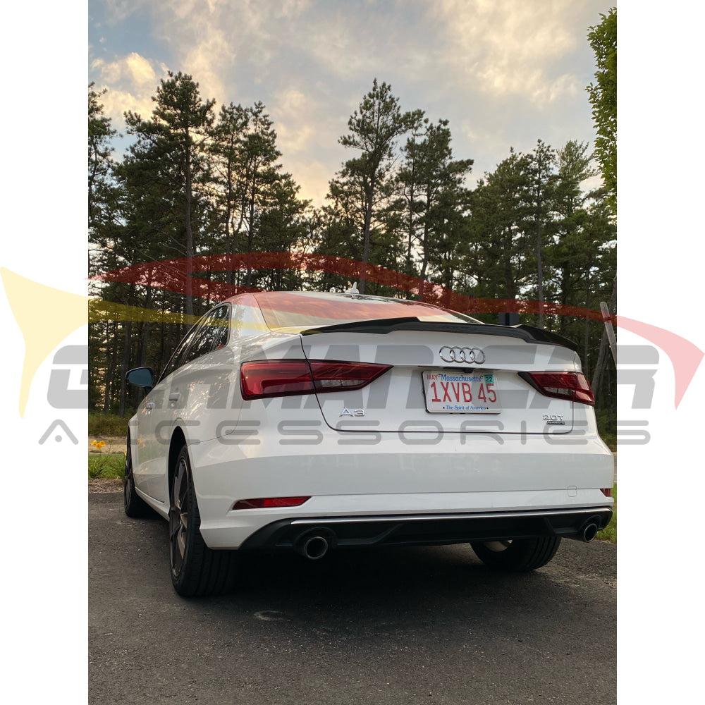 2014-2016 Audi A3/s3 V Style Carbon Fiber Trunk Spoiler | 8V