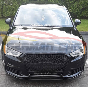 2014-2016 Audi Rs3 Honeycomb Grille With Quattro In Lower Mesh | 8V A3/s3