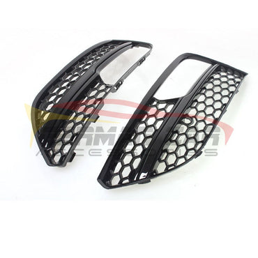 2014-2016 Audi Rs3 Style Fog Light Grilles | 8V A3/S3 A3 Non S Line Front