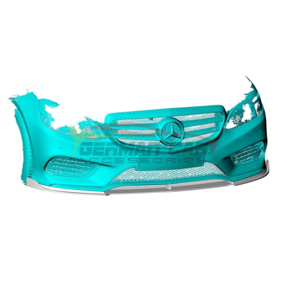 2014-2016 Mercedes-Benz E-Class Carbon Fiber Front Lip | W212 Facelift Front Lips/Splitters