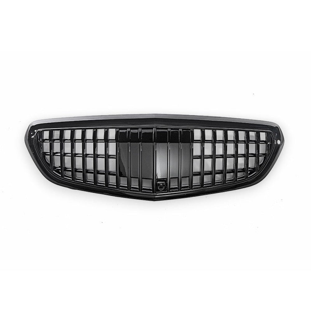 2014-2016 Mercedes-Benz E-Class Maybach Style Front Grille | W212 Face Lift - Gloss Black - Front Grilles