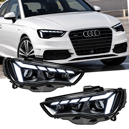 2014-2016 Audi A3/S3 RS5 Style LED Headlights | 8V