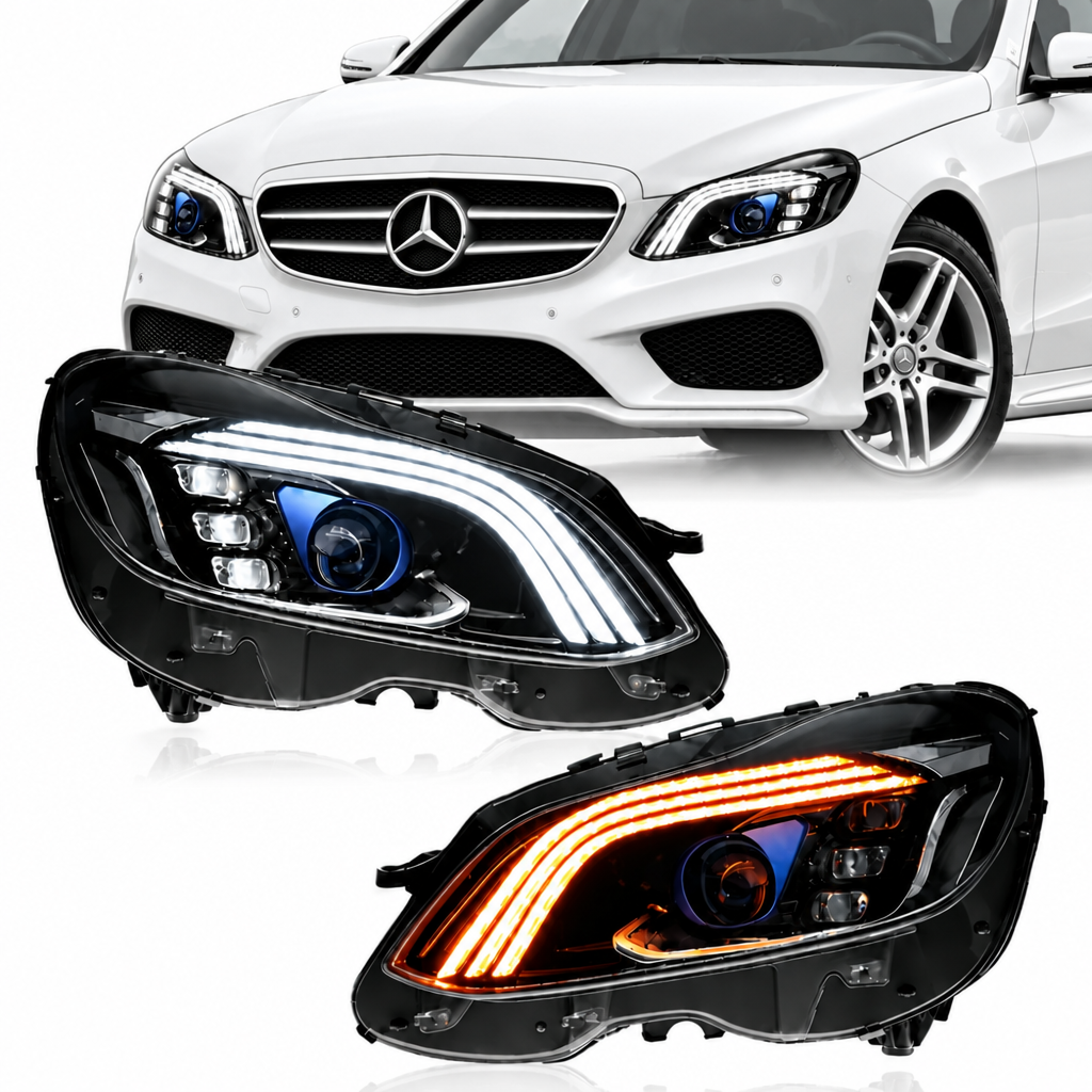 2014-2016 Mercedes-Benz E-Class LED Headlights | W212 Facelift