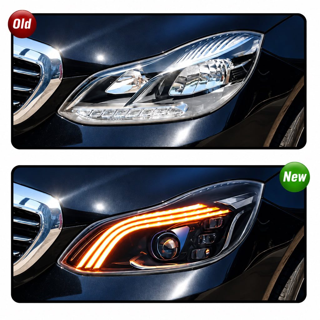 2014-2016 Mercedes-Benz E-Class LED Headlights | W212 Facelift