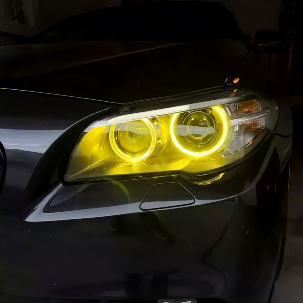 2014-2017 BMW 5-Series/M5 Headlights Yellow DRL Modules | F10/F11 - DRL Modules