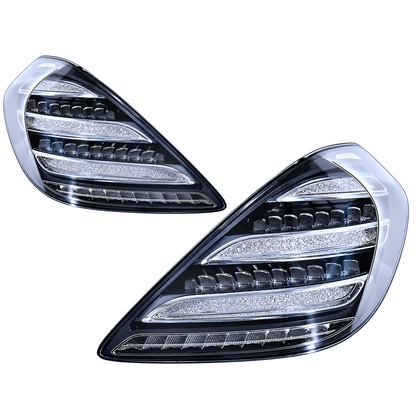 2014-2017 Mercedes-Benz S-Class/S63/S65 AMG LED Taillights | W222/X222 Pre-Facelift