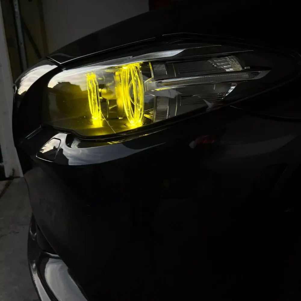 2014-2017 BMW 5-Series/M5 Headlights Yellow DRL Modules | F10/F11