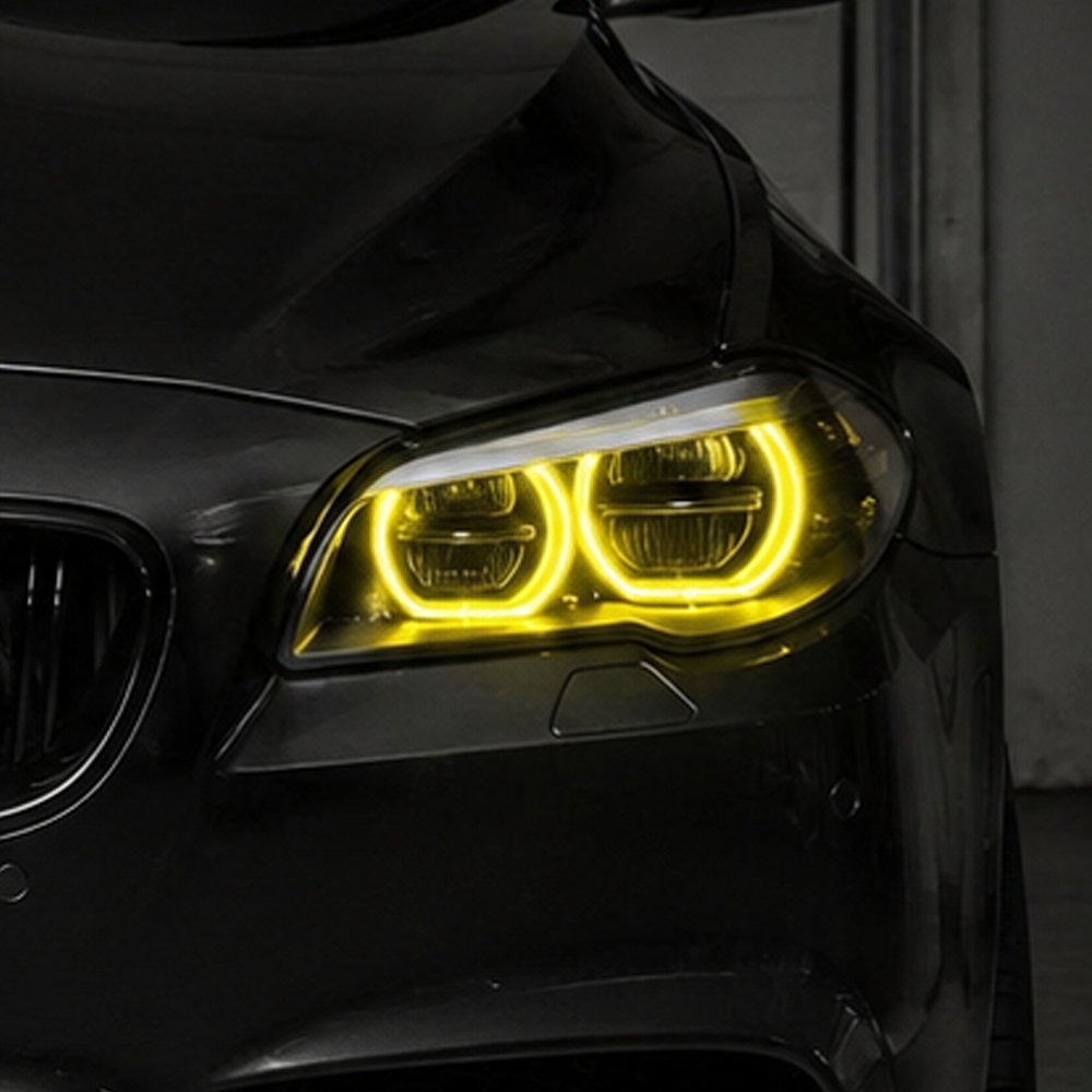 2010-2017 BMW 5-Series/M5 Headlights Yellow DRL Modules | F10/F11/F07
