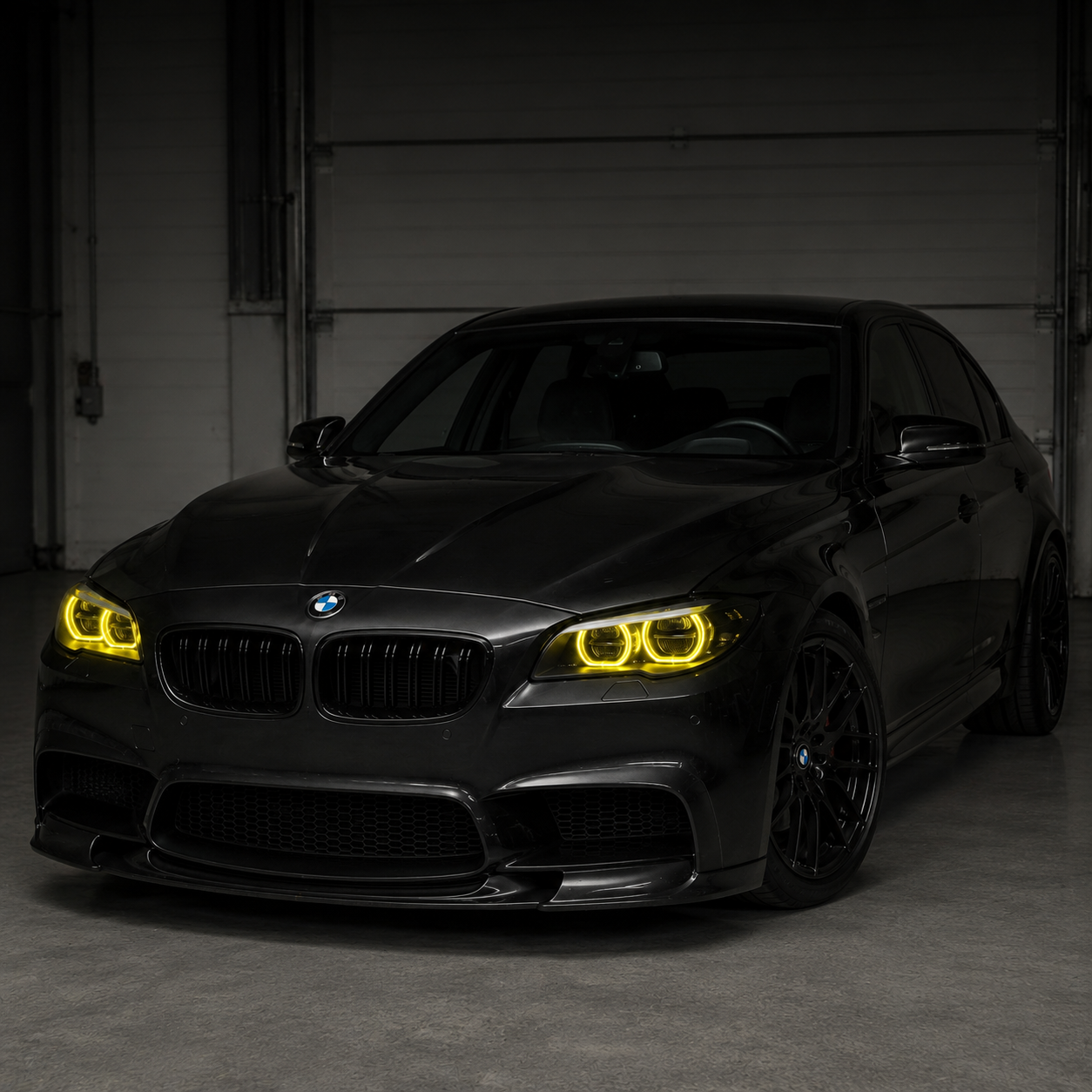 2014-2017 BMW 5-Series/M5 Headlights Yellow DRL Modules | F10/F11