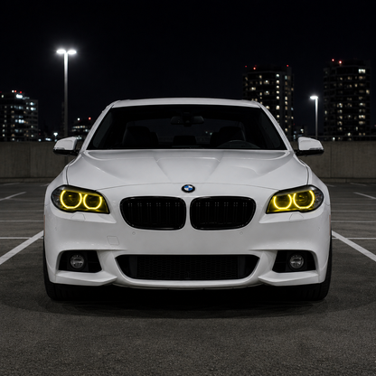 2010-2017 BMW 5-Series/M5 Headlights Yellow DRL Modules | F10/F11/F07