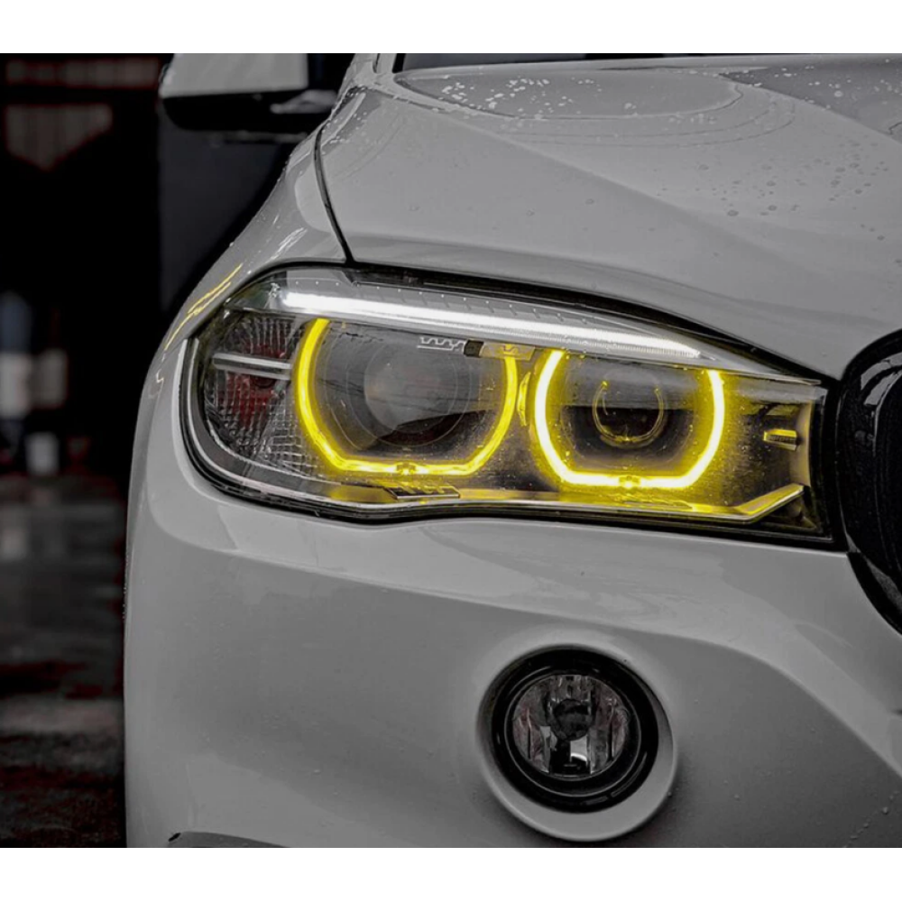 2014-2018 BMW X3/X4 CSL Style Headlights Yellow DRL Modules | F25/F26 - DRL Modules