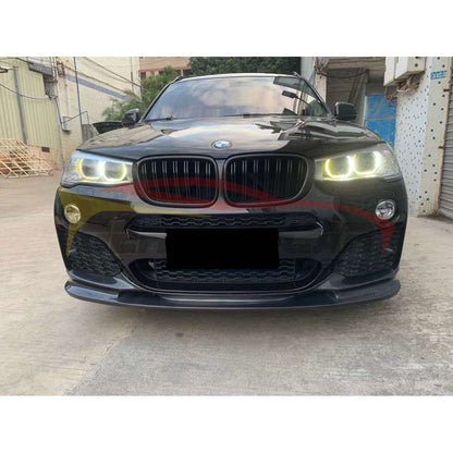 2014-2018 Bmw X4 M Performance Style Carbon Fiber Front Lip | F26 Mirror Caps