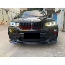 Load image into Gallery viewer, 2014-2018 Bmw X4 M Performance Style Carbon Fiber Front Lip | F26 Mirror Caps
