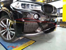 Load image into Gallery viewer, 2014-2018 Bmw X5 M Performance Style Carbon Fiber Front Lip | F15 Mirror Caps
