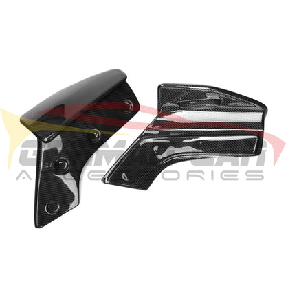 2014-2018 Bmw X5 M Performance Style Carbon Fiber Rear Diffuser With Splitters | F15 Mirror Caps