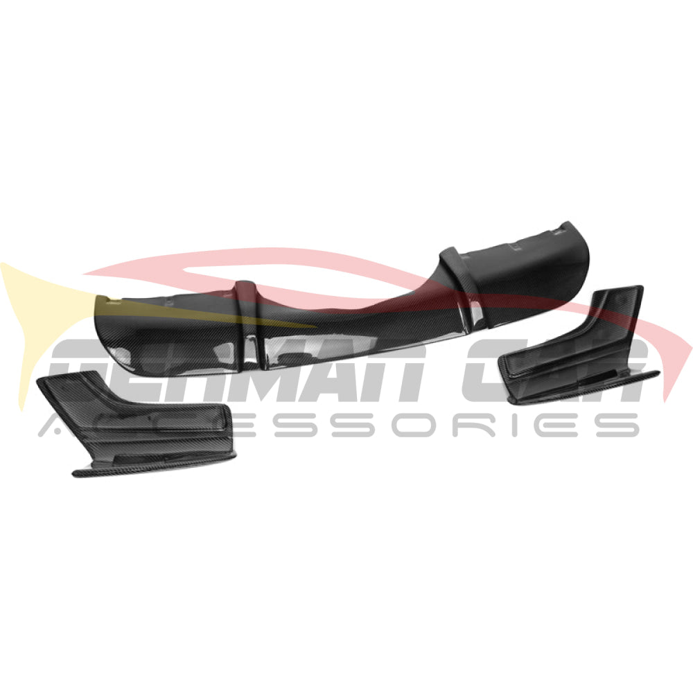 2014-2018 Bmw X5 M Performance Style Carbon Fiber Rear Diffuser With Splitters | F15 Mirror Caps