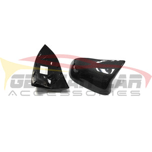 2014-2018 Bmw X5/X6 M-Style Carbon Fiber Mirror Caps | F15/F16