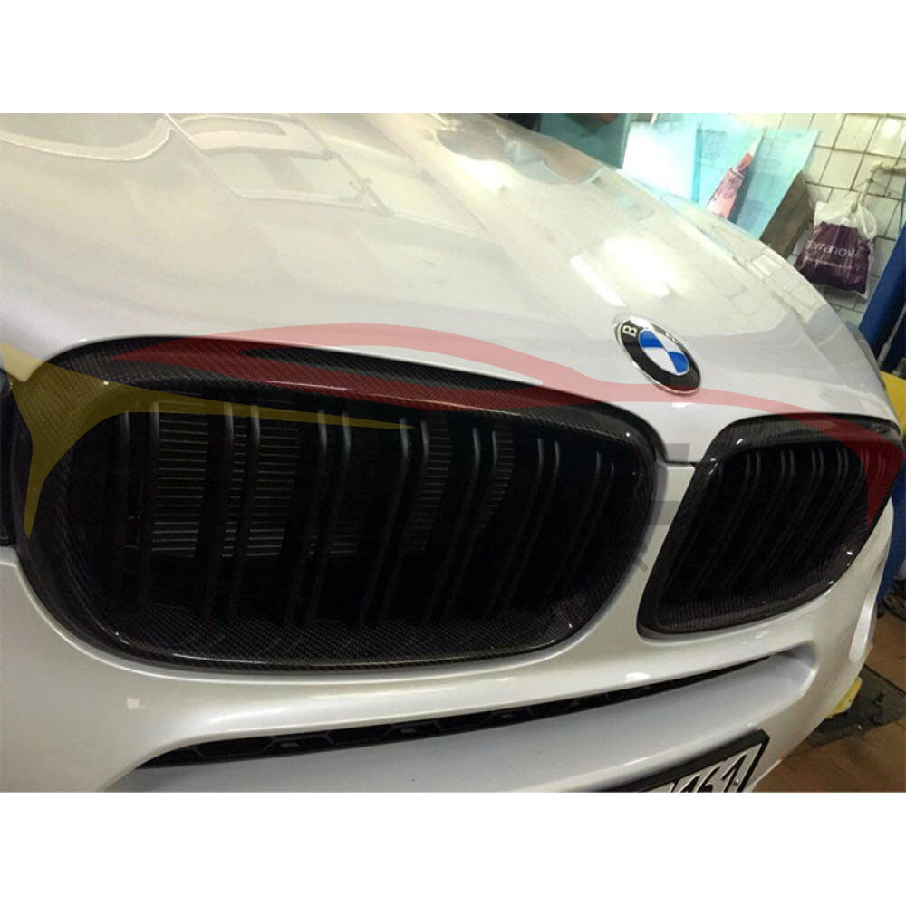 2014-2018 BMW X5/X6/X5M/X6M Kidney Grilles Dual Slat | F15/F16/F85