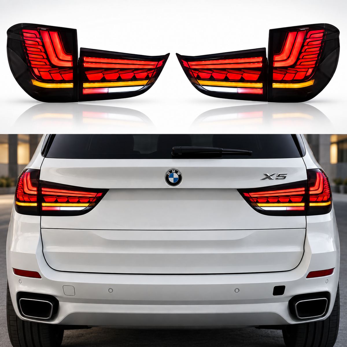 2014-2018 BMW X5/X5M GTS Style LED Taillights | F15/F85