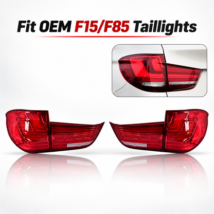 2014-2018 BMW X5/X5M GTS Style LED Taillights | F15/F85