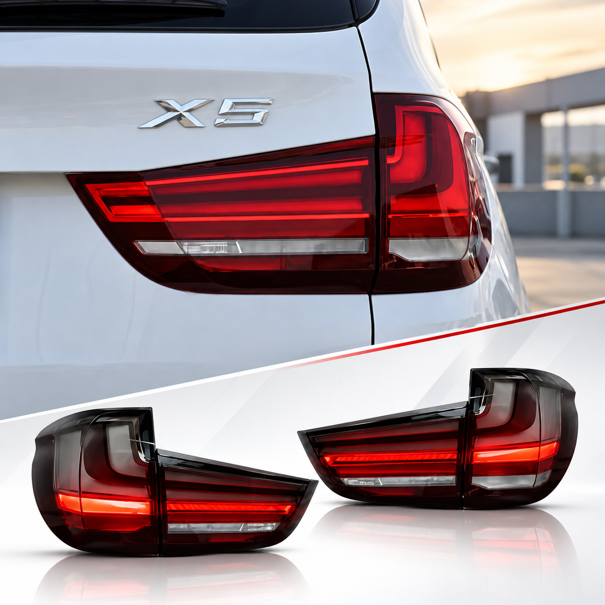 2014-2018 BMW X5/X5M LED Taillights | F15/F85